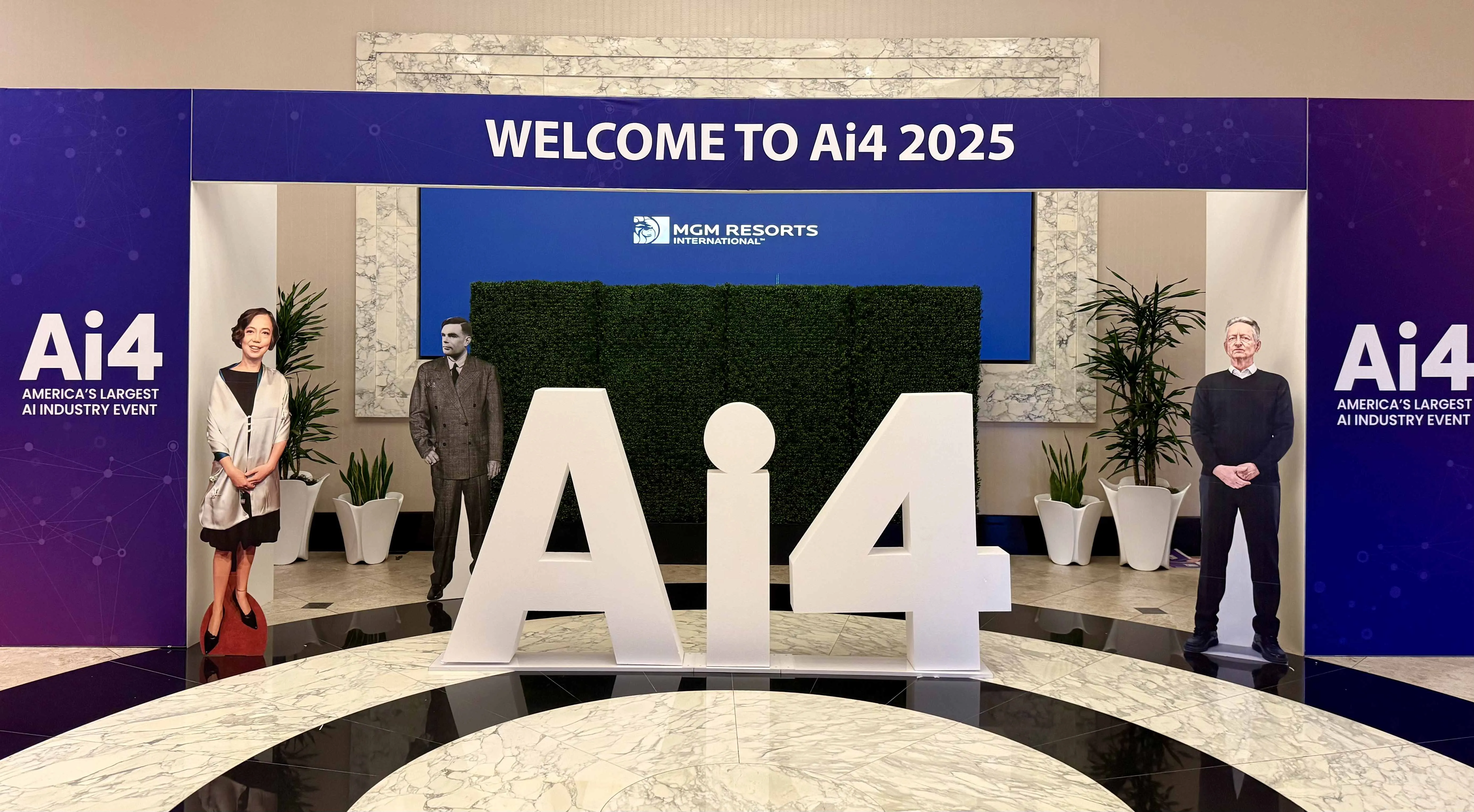 Ai4 conference in Las Vegas