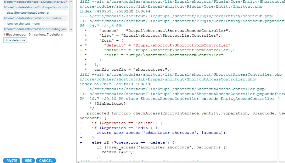 Dreditor: Plugin for easier work with drupal.org