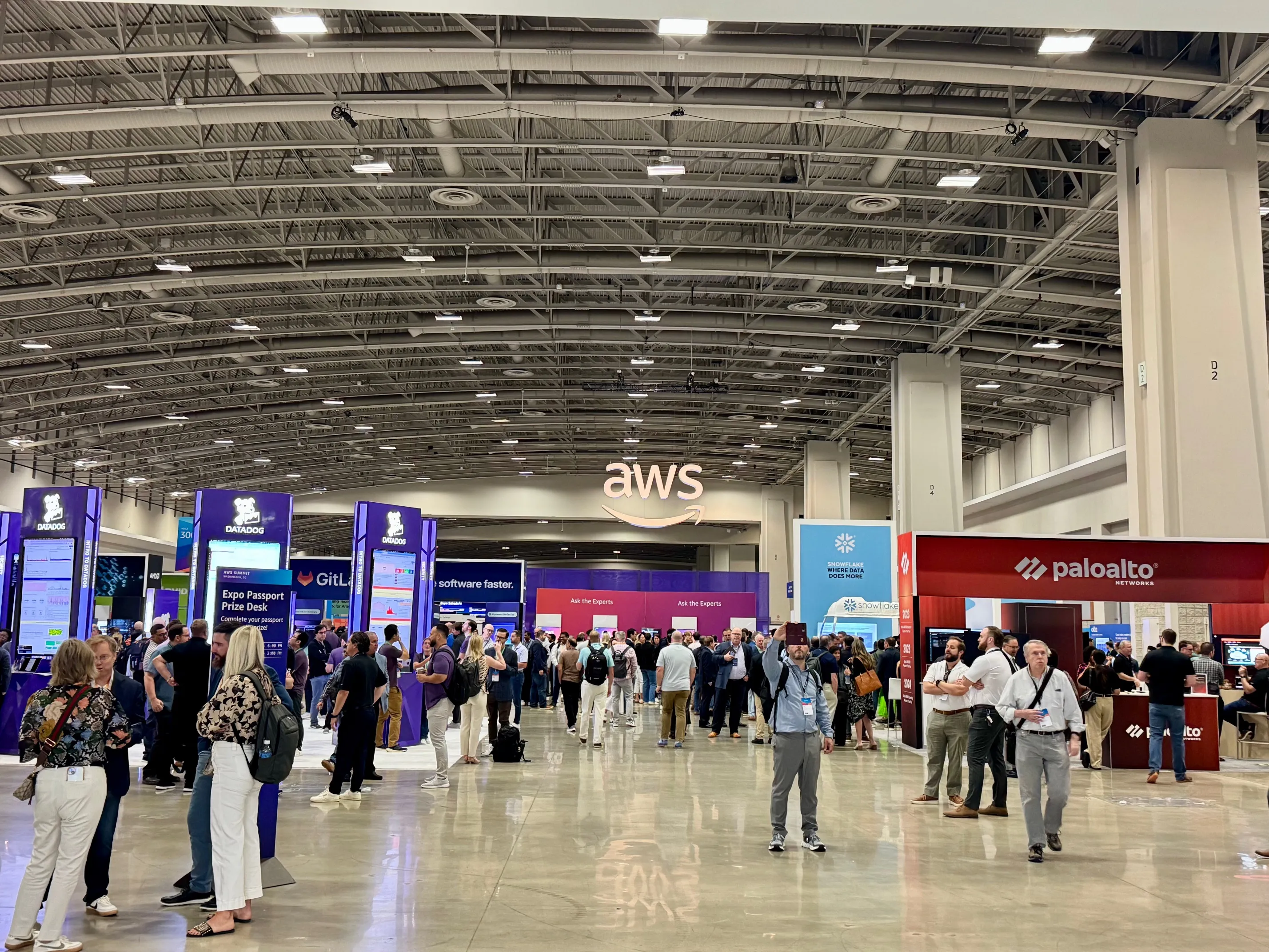 AWS Summit DC 2025 Expo Zone